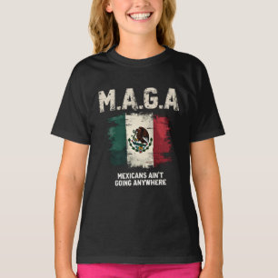 Camiseta MAGA mexicanos não vai a lugar nenhum