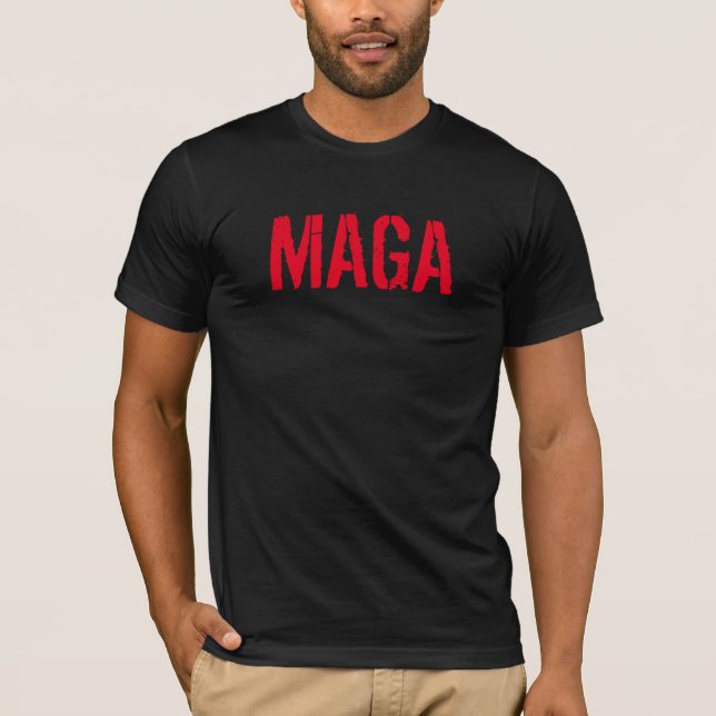 Camiseta MAGA Patriótico Americano (Frente)