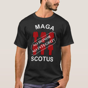 Camiseta MAGA SCOTUS em Texto Branco