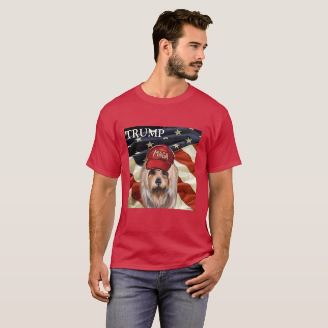 CAMISETA MAGA TERRIER AUSTRALIANO  (Frente Completa)