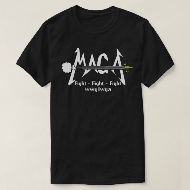 CAMISETA MAGA - TORNE O EXCELENTE AMERICANO NOVAMENTE (Frente do Design)