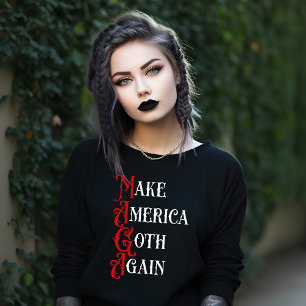 Camiseta MAGA Torne O Gótico Da América Novamente
