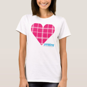 Camiseta Magenta 2 da xadrez