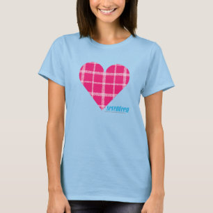 Camiseta Magenta 2 da xadrez