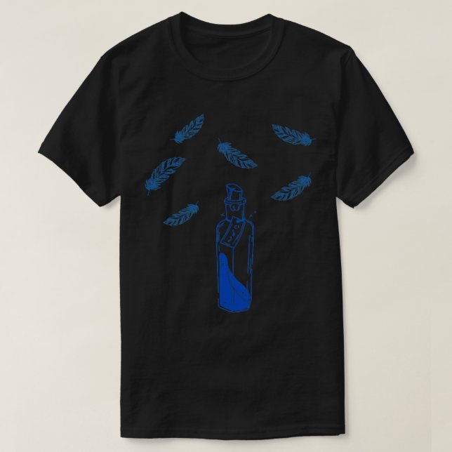 Camiseta Magia Azul (Frente do Design)