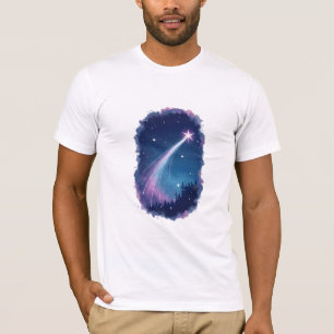 Camiseta Magia Celestial Fotografar Estrela