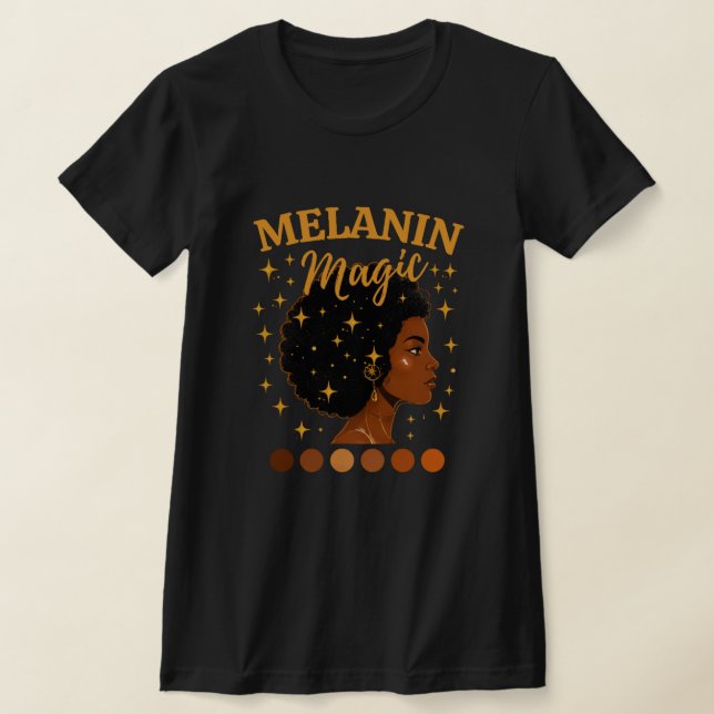 Camiseta Magia da Melanina  (Postura )