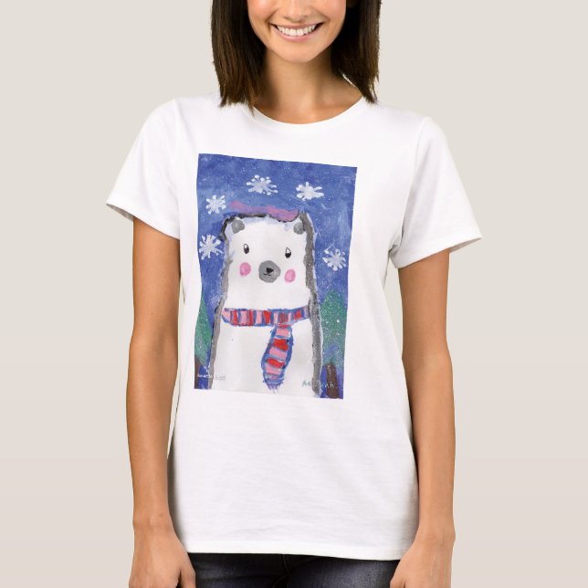 Camiseta Magia de Feriado - Arte Infantil para CHOC (Frente)