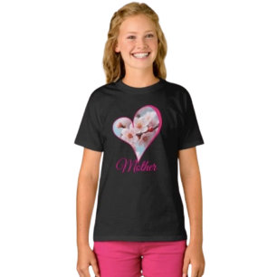 Camiseta Magia de Flor de Cerejeira Rosa 