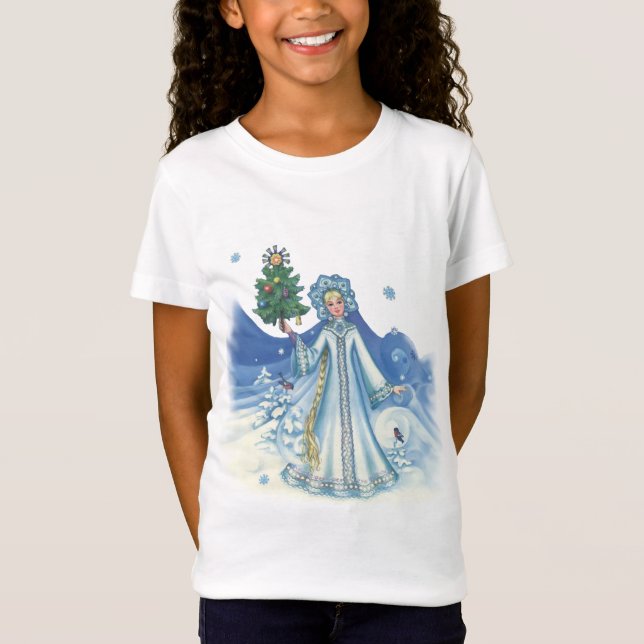 Camiseta Magia de inverno (Frente)