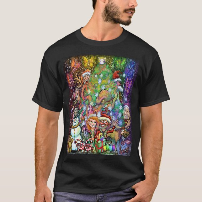 Camiseta Magia de Natal (Frente)