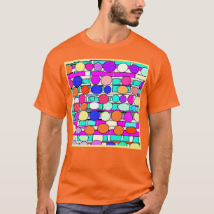 Camiseta Magia de Padrão Colorido