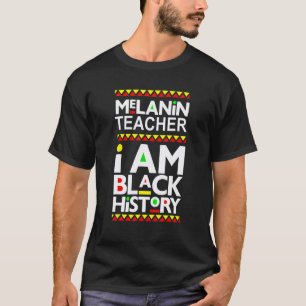 Camiseta Magia de Professora Negra Orgulho de Melanina Eu S