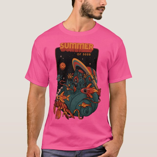 Camiseta Magia De Verão De 3025 (Frente)