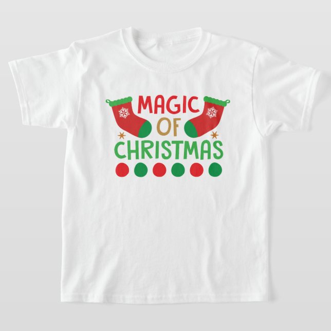 Camiseta Magia Do Natal (Postura )