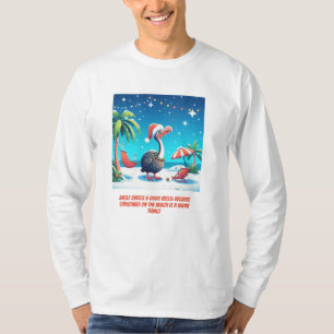 Camiseta Magia do Natal Tropical: "Dreamy Dodo Delight"