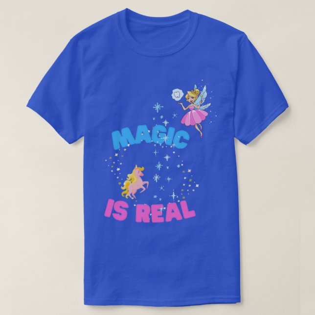 Camiseta Magia é real (Frente do Design)