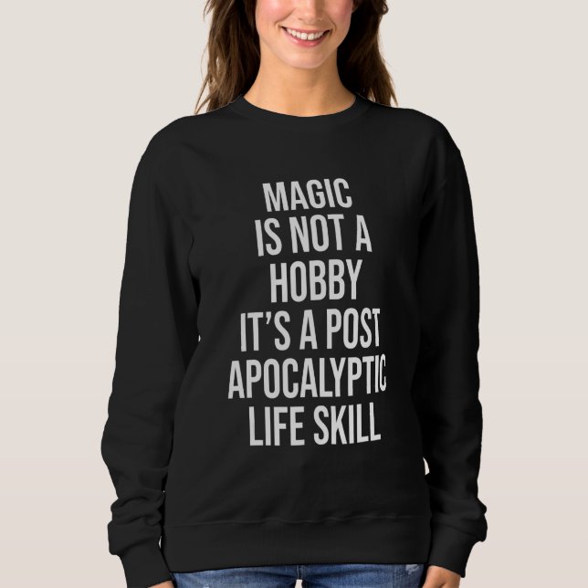 Camiseta Magia Não É Um Passatempo (Frente)