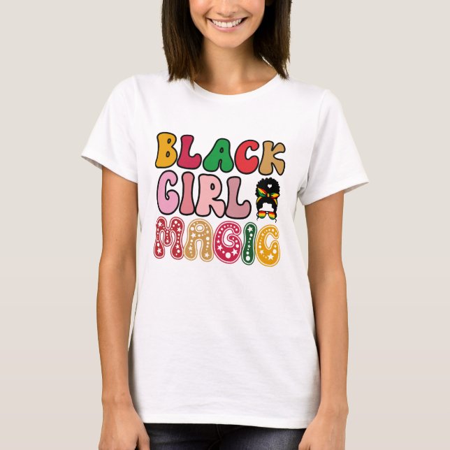 Camiseta Magia Negra - História Negra (Frente)