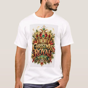 Camiseta **Magia Real de Natal**