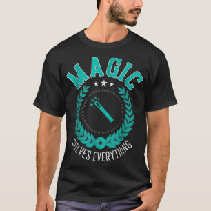 Camiseta Magia Resolve    TudoMagia Engraçada 