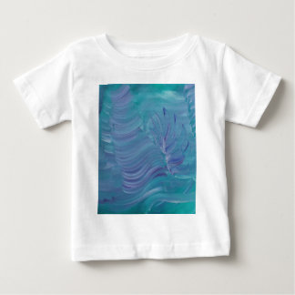 Camiseta Magia Subaquática Arte Abstrata Colorida Única