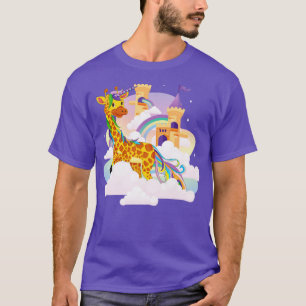 Camiseta Magia Unicorn Lover Cute African Animal Giraffe