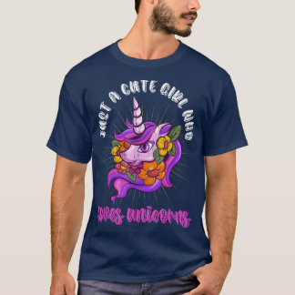 Camiseta Magia Unicorn Lover Girls Fairytale Fantas