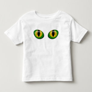 Camiseta Magia Verde Amarelo Olho Garota Bebê Criança