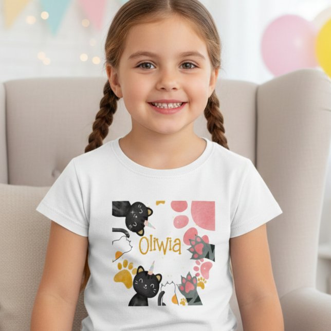 Camiseta Magic caticorn Toddler (Criador carregado)