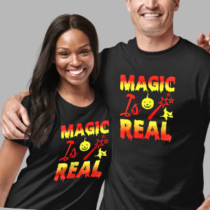 Camiseta Magic é a verdadeira varinha de bruxa do Halloween