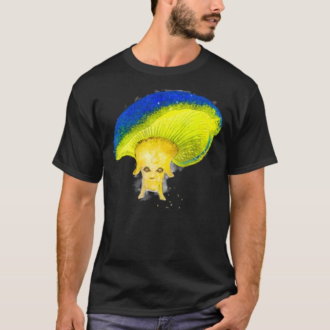 Camiseta Magic Mushroom Forrest Spirt Glowgi Fungi (Frente)