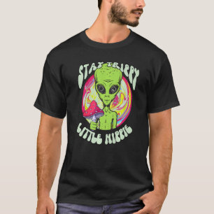 Camiseta Magic Psilocybin Cogumelos Alienígena Fique Trippy