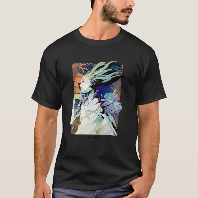 Camiseta Magic The Gathering Merfolk Feiticeiro Tempestade  (Frente)
