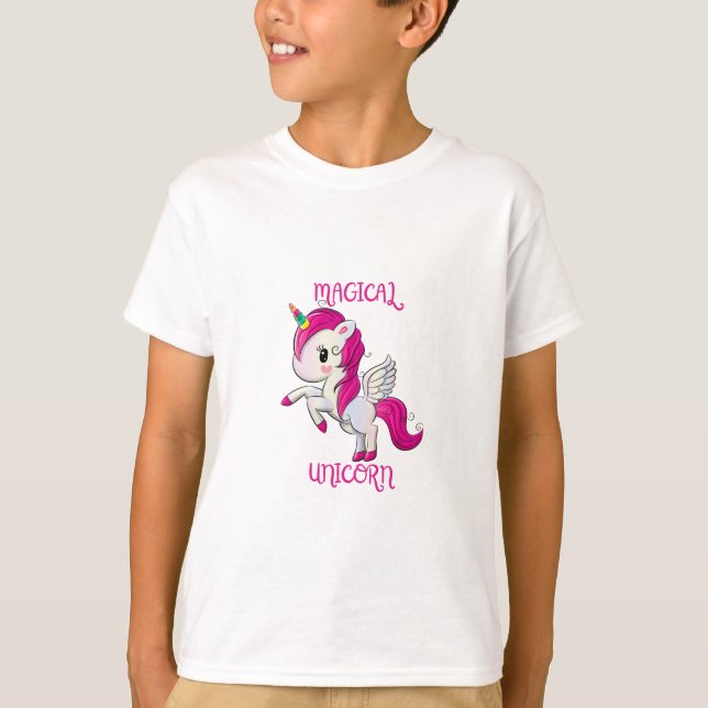 Camiseta Magic Unicorn Lover Fan Club (Frente)