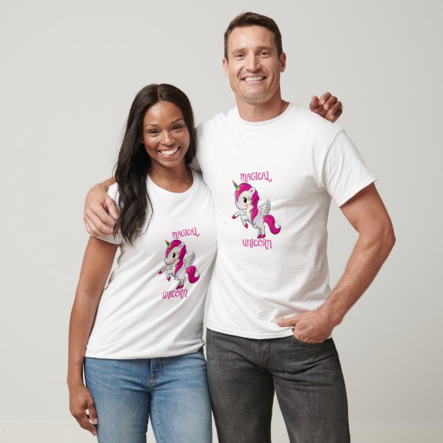 Camiseta Magic Unicorn Lover Fan Club (Unissex)