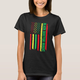 Camiseta Mágica África para homens mulheres assombro negro