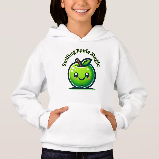 Camiseta Mágica Apple Sorridente (Frente)