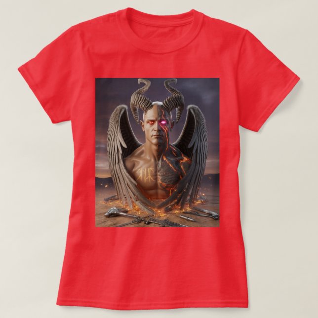 Camiseta Mágica Azazel (Frente do Design)