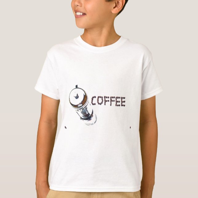 Camiseta Mágica de café (Frente)