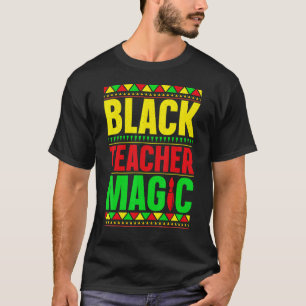 Camiseta Mágica de Professor Negro Mês da História Negra Pr
