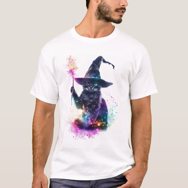 Camiseta Mágica do Cat do Assistente (Frente)