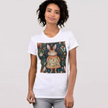 Camiseta Mágica do Coelho da Primavera