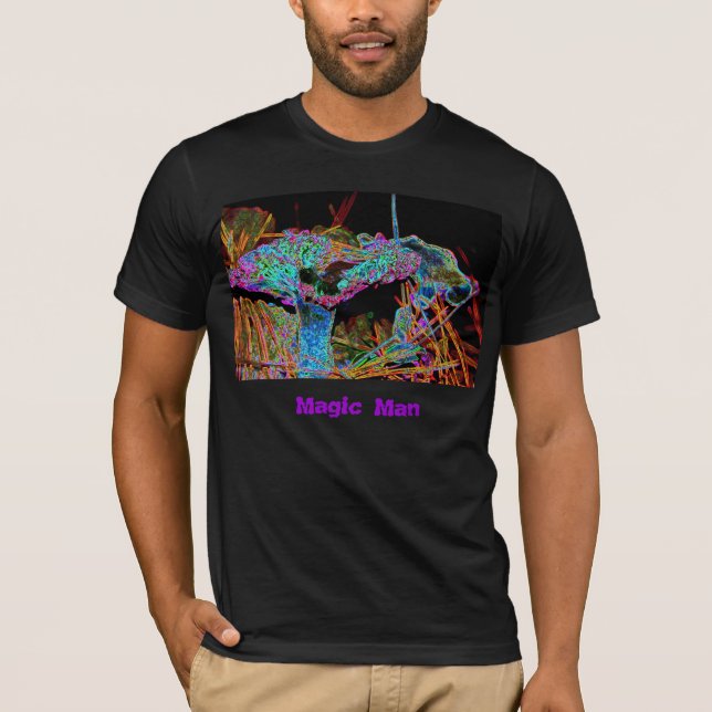 Camiseta mágica do homem (Frente)