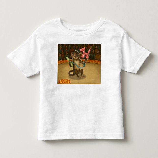 Camiseta Mágica do macaco de balão do Spike (Frente)