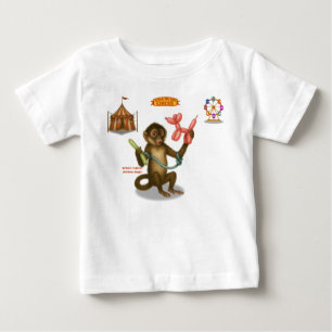 Camiseta Mágica do macaco de balão do Spike