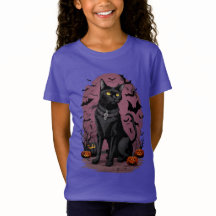 Mágica Gato Negro para o Halloween