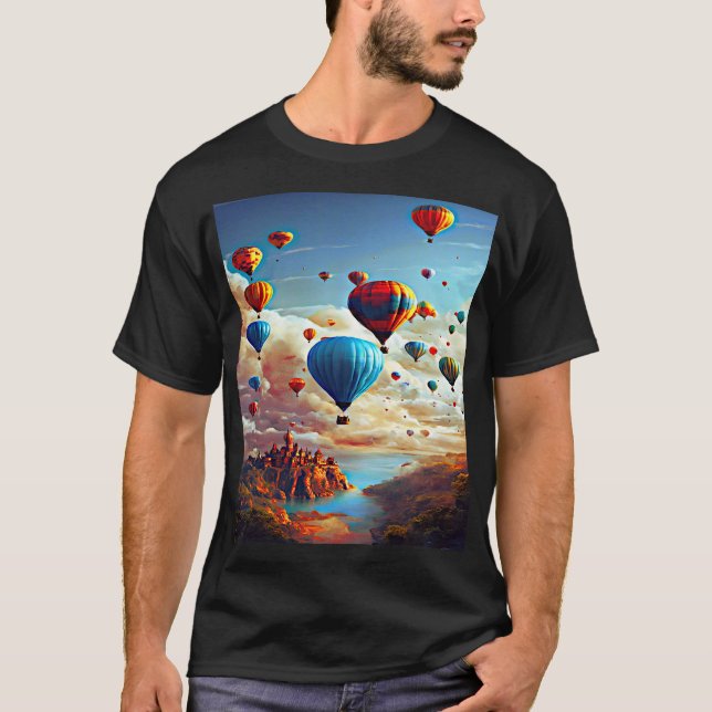 Camiseta "Magical Balloon Journey" (Frente)