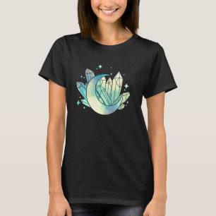 Camiseta Magical Crystal Moon Wiccan Witituality Egi