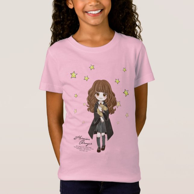 Camiseta Magical Hermione Granger Watercolor (Frente)
